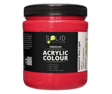 Solid Solutions Acrylic Paint | Naphthol Red Light - 500ml
