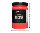 Solid Solutions Acrylic Paint | Permanent Orange - 250ml