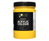 Solid Solutions Acrylic Paint | Primary Yellow - 250ml