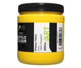 Solid Solutions Acrylic Paint | Primary Yellow - 500ml