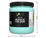 Solid Solutions Acrylic Paint | Tropical Blue - 500ml