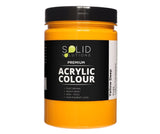 Solid Solutions Acrylic Paint | Yellow Deep - 250ml